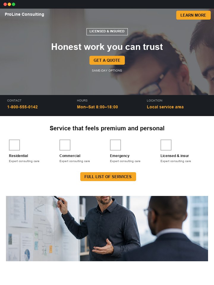 Emergency / request service
